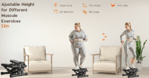 ajustable height for different muscule exercices