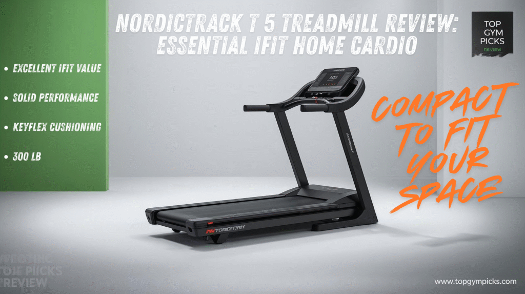 NordicTrack T Series 5 Treadmill Review: The Essential iFIT-Ready Home Cardio Machine nordictrack t 5 treadmill review essential ifit home cardio