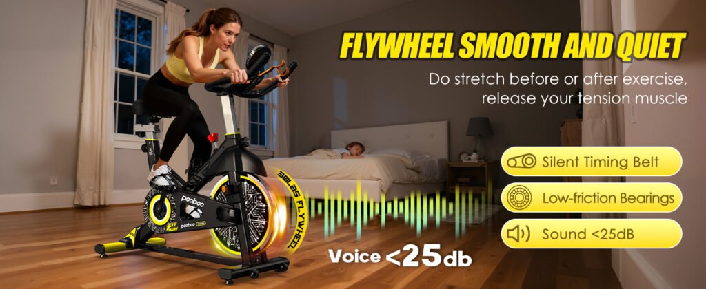 pooboo Stationary Indoor Cycling Bike Review: Silent Magnetic Resistance at a Budget Price pooboo stationary indoor cycling bike review silent magnetic resistance at a budget price (4)