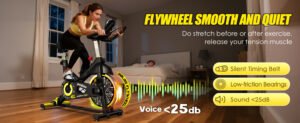 pooboo stationary indoor cycling bike review silent magnetic resistance at a budget price (4)